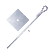 ANCLA PARA RETENIDA PARA MURO CON OJO DE LLAVE GALVANIZADO POR INMERSIÓN EN CALIENTE-Accesorios para Torres Arriostradas-SYSCOM TOWERS-Bsai Seguridad & Controles