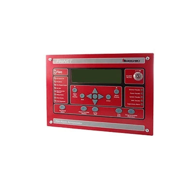 ANUNCIADOR SERIAL PARA PANELES FIRENET PARA APLICACIONES MARINAS, 320 CARÁCTERES, COLOR ROJO-Paneles de Incendio-HOCHIKI-Bsai Seguridad & Controles
