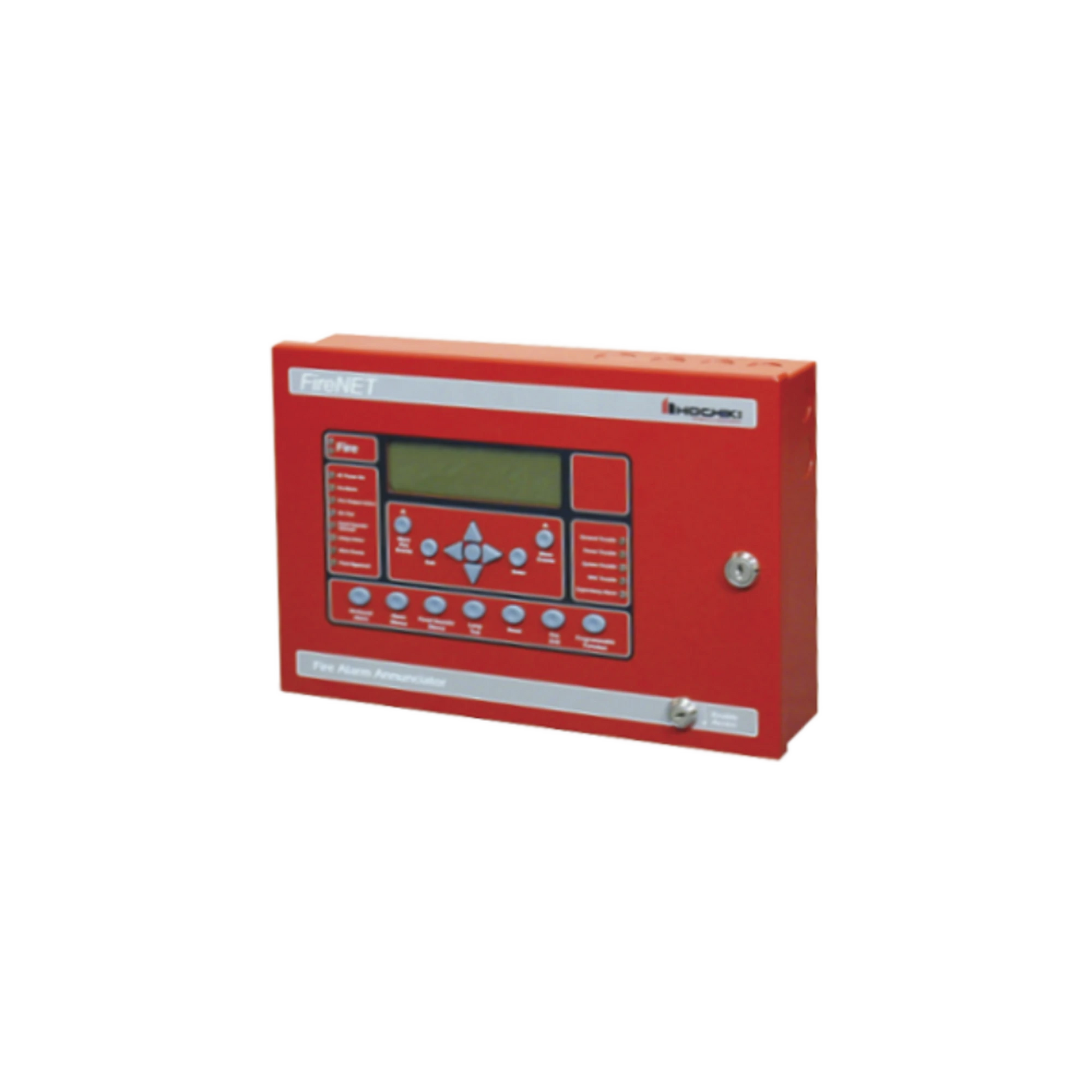 ANUNCIADOR SERIAL PARA PANELES FIRENET, 320 CARACTERES, COLOR ROJO-Accesorios y Dispositivos Direccionables-HOCHIKI-Bsai Seguridad & Controles