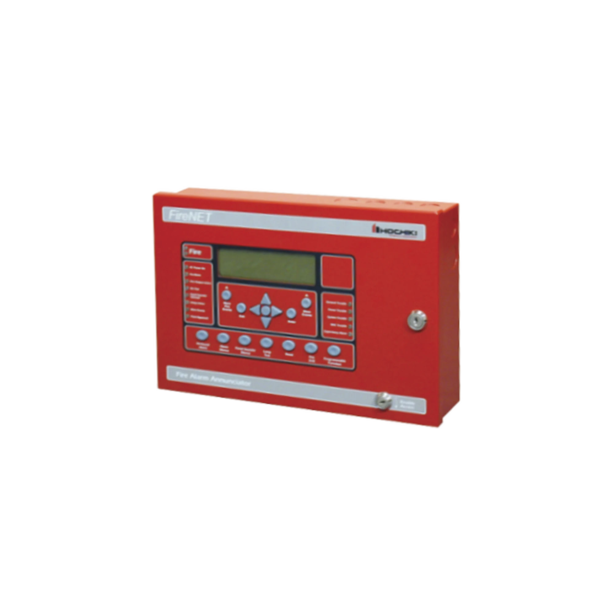 ANUNCIADOR SERIAL PARA PANELES FIRENET, 320 CARACTERES, COLOR ROJO-Accesorios y Dispositivos Direccionables-HOCHIKI-Bsai Seguridad & Controles