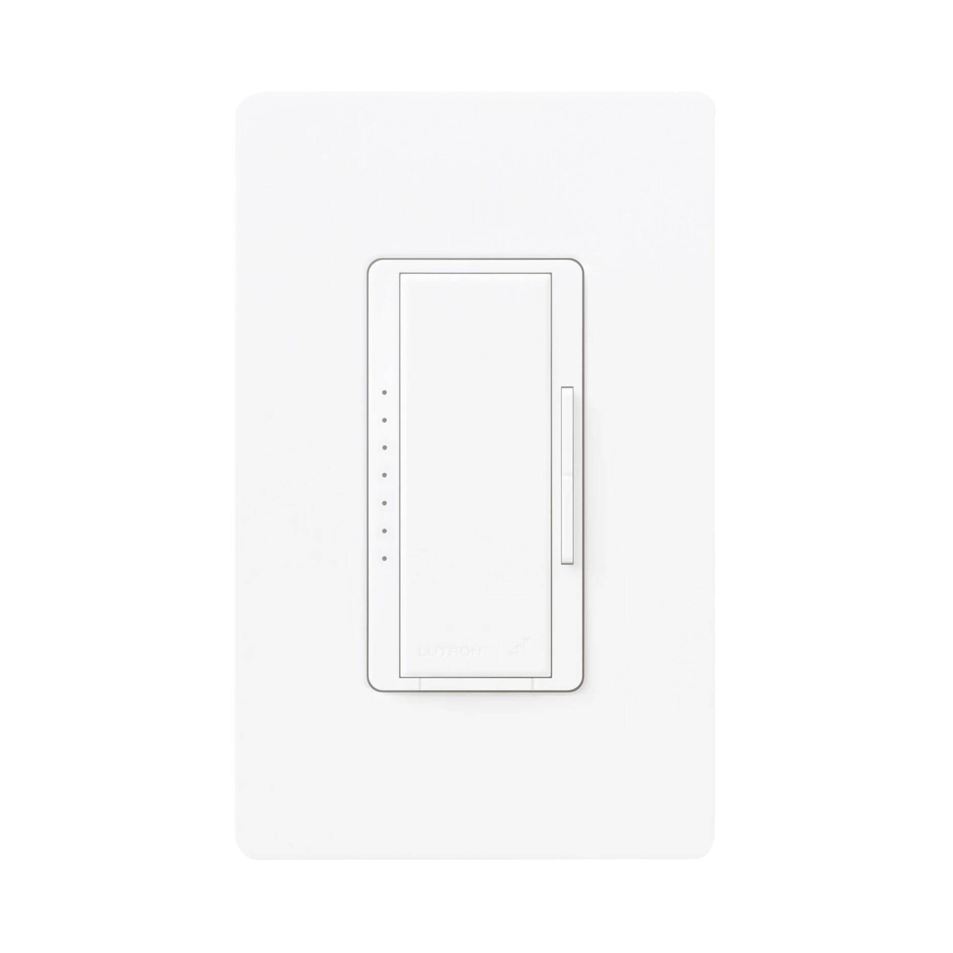 ATENUADOR (DIMMER) UN SOLO POLO/MULTILOCACIÓN 120VCA/600W (INC/MLV/HAL) O 150W (CFL/LED), APAGA, ENCIENDE Y ATENÚA ILUMINACIÓN. NO REQUIERE CABLE NEUTRO-Automatizacion - Casa Inteligente-LUTRON ELECTRONICS-Bsai Seguridad & Controles