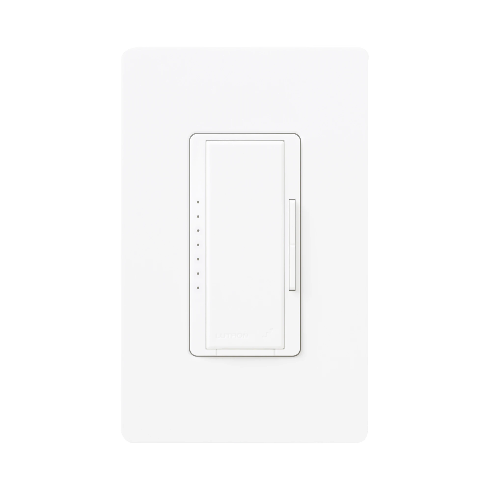 ATENUADOR (DIMMER) UN SOLO POLO, MULTILOCACIÓN, 3 HILOS, 120-220VCA, 6A, (CFL/LED), APAGA, ENCIENDE Y ATENÚA ILUMINACIÓN. REQUIERE NEUTRO-Automatizacion - Casa Inteligente-LUTRON ELECTRONICS-Bsai Seguridad & Controles