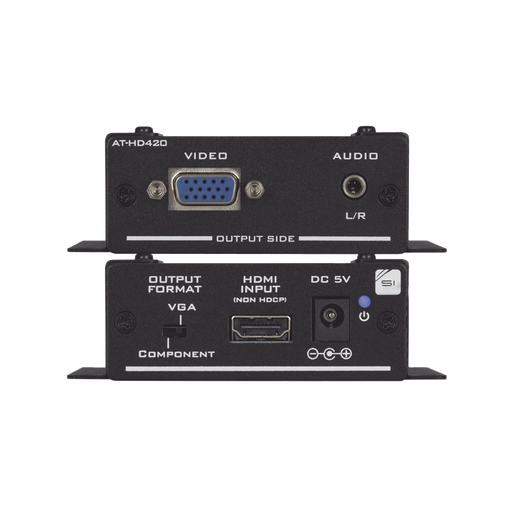 ATLONA HDMI TO VGA OR COMPONENT CONVERTER (NOT HDCP)-VoIP y Telefonía IP-ATLONA-AT-HD420-Bsai Seguridad & Controles