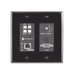 (TX ONLY) TWO-INPUT WALL PLATE SWITCHER FOR HDMI AND VGA SOURCES (BLACK)-VoIP y Telefonía IP-ATLONA-AT-HDVS-200-TX-WP-BLK-Bsai Seguridad & Controles