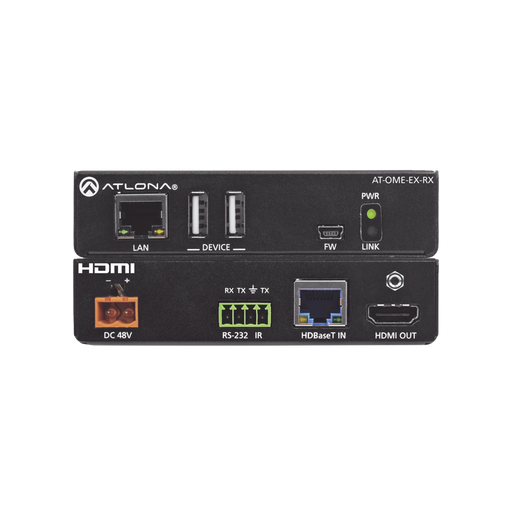 OMEGA 4K/UHD RECEPTOR HDBASET PARA HDMI CON USB-VoIP - Telefonía IP - Videoconferencia-ATLONA-AT-OME-EX-RX-Bsai Seguridad & Controles