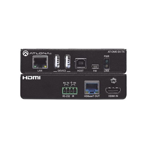OMEGA 4K/UHD TRANSMISOR HDBASET PARA HDMI CON USB-VoIP - Telefonía IP - Videoconferencia-ATLONA-AT-OME-EX-TX-Bsai Seguridad & Controles