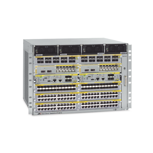 SWITCH BLADE X8112 CHASIS DE RACK P/12 SLOTS, INCLUYE 1 AÑO DE NET.COVER PREFERED-Switches-ALLIED TELESIS-AT-SBX8112-B01-Bsai Seguridad & Controles
