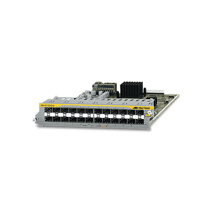 24-PORT 1 GB SFP ETHERNET LINE CARD-Switches-ALLIED TELESIS-AT-SBX81GS24A-Bsai Seguridad & Controles