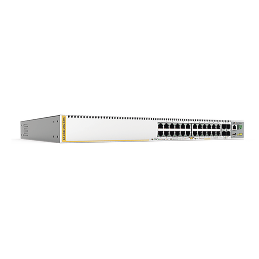 SWITCH STACKEABLE CAPA 3, 24 PUERTOS 10/100/1000 MBPS + 4 PUERTOS SFP+ 10 G, FUENTE REDUNDANTE-Switches-ALLIED TELESIS-AT-X530-28GTXM-10-Bsai Seguridad & Controles