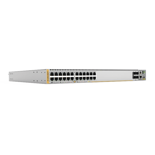 SWITCH POE+ STACKEABLE CAPA 3, 24 PUERTOS 10/100/1000 MBPS + 4 PUERTOS SFP+ 10 G Y DOS BAHÍAS HOTSWAP PSU-Networking-ALLIED TELESIS-AT-X930-28GPX-B91-Bsai Seguridad & Controles