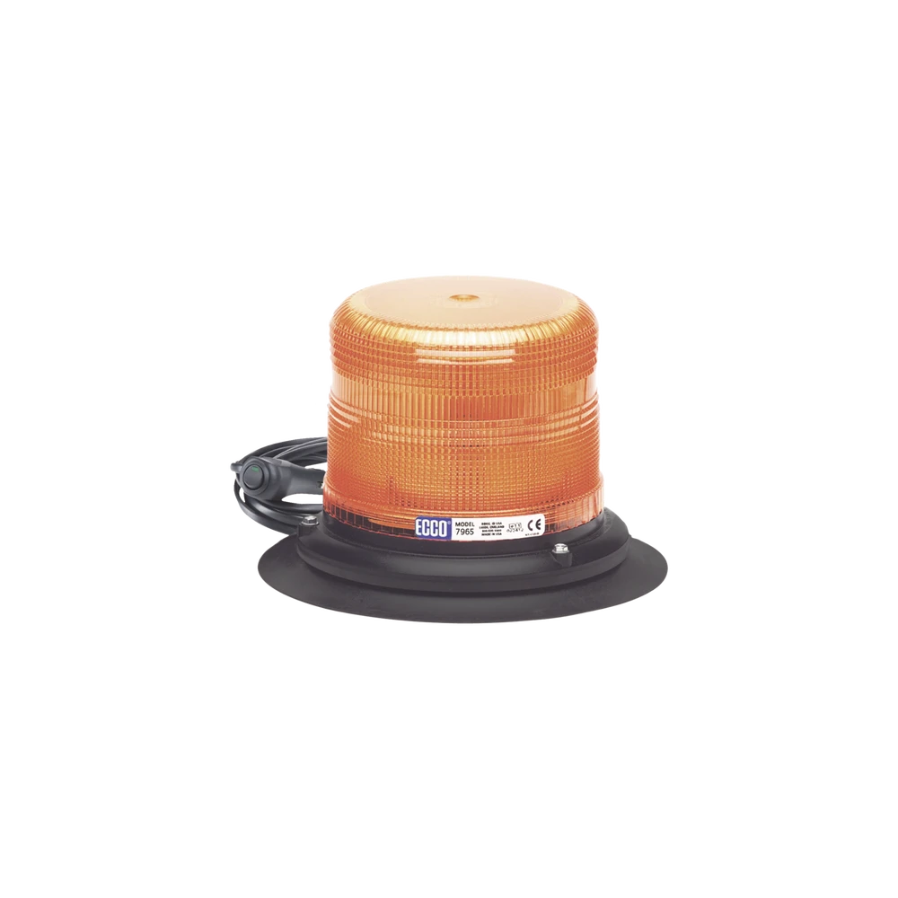 BALIZA DE LA SERIE X7965 EN COLOR AMBAR CON MONTAJE MAGNETICO DE SUCCION.-Estrobos/Giratorias-ECCO-Bsai Seguridad & Controles