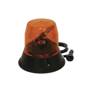 BALIZA LED COLOR ÁMBAR SAE CLASE I ROTATIVA MONTAJE MAGNETICO-Estrobos/Giratorias-ECCO-Bsai Seguridad & Controles