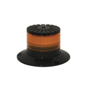 BALIZA LED COMPACTA DISCRETA, DOMO AMBAR, COLOR AMBAR-Torretas-ECCO-Bsai Seguridad & Controles