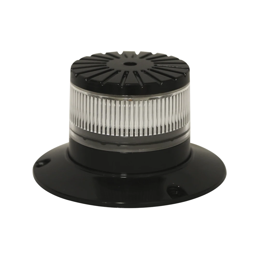 BALIZA LED COMPACTA DISCRETA, DOMO CLARO, COLOR AMBAR/VERDE-Torretas-ECCO-Bsai Seguridad & Controles