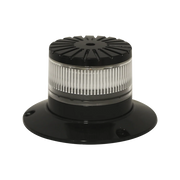 BALIZA LED COMPACTA DISCRETA, DOMO CLARO, COLOR AMBAR/VERDE-Torretas-ECCO-Bsai Seguridad & Controles