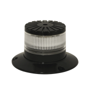 BALIZA LED COMPACTA DISCRETA, DOMO CLARO, COLOR VERDE-Torretas-ECCO-Bsai Seguridad & Controles