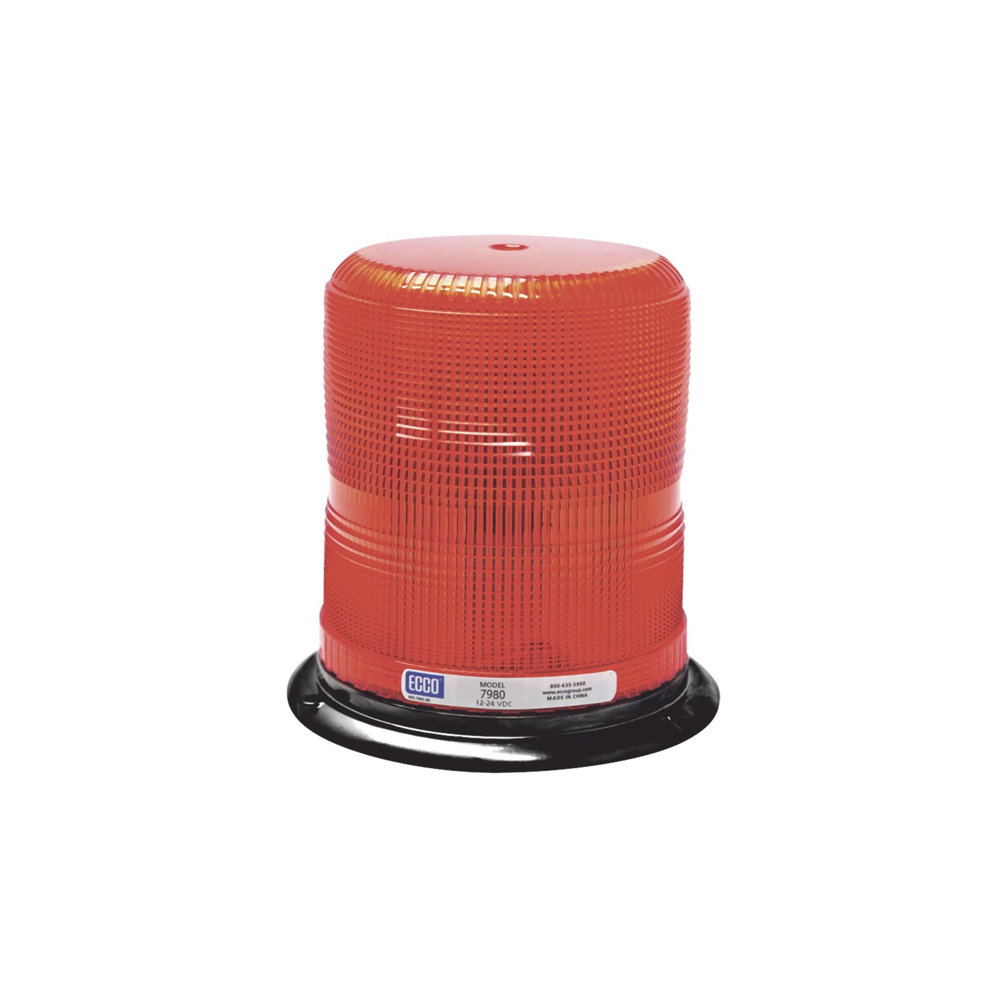 BALIZA LED SERIES X7980 PULSE II SAE CLASE I, COLOR ROJO-Estrobos/Giratorias-ECCO-Bsai Seguridad & Controles