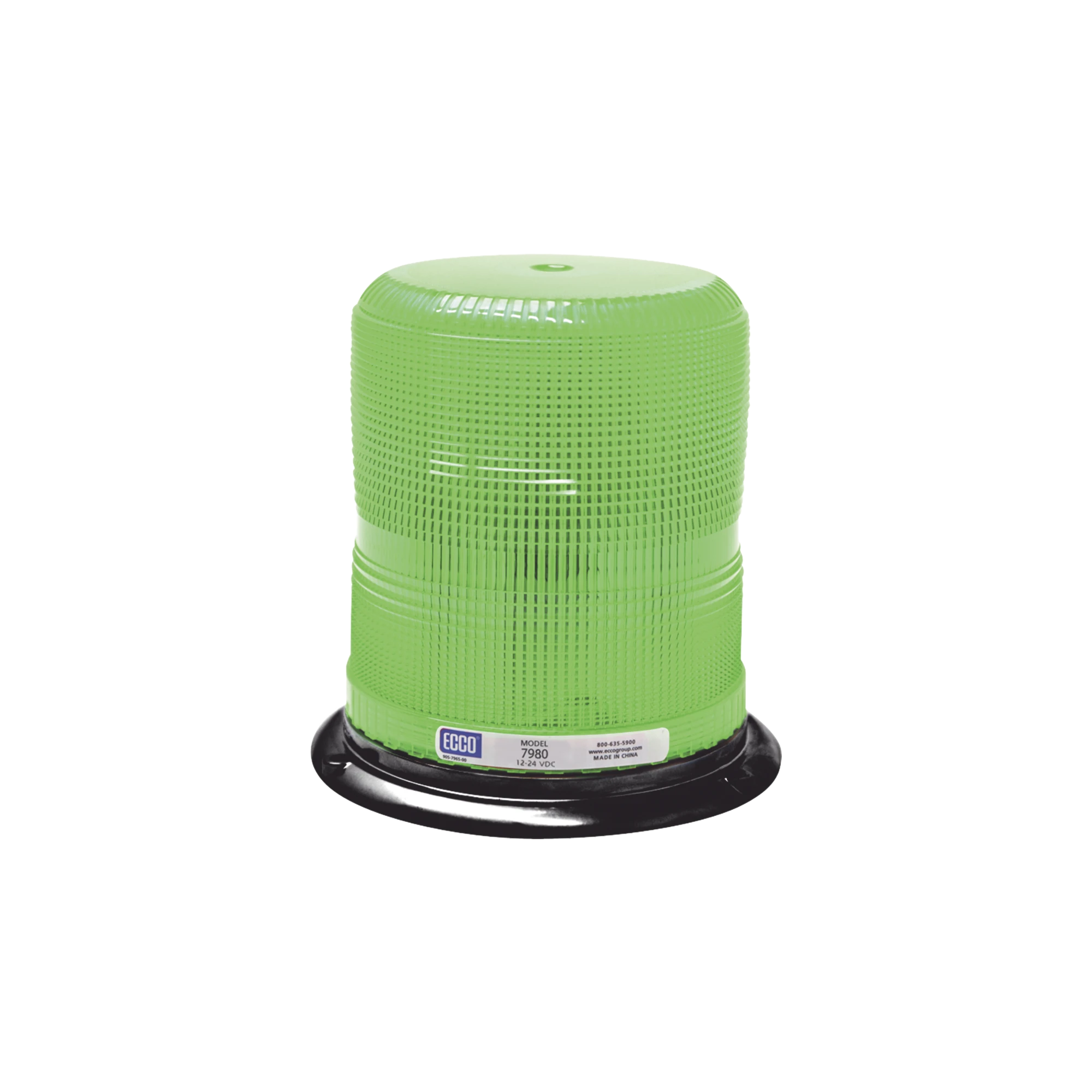BALIZA LED SERIES X7980 PULSE II SAE CLASE I, COLOR VERDE-Estrobos/Giratorias-ECCO-Bsai Seguridad & Controles