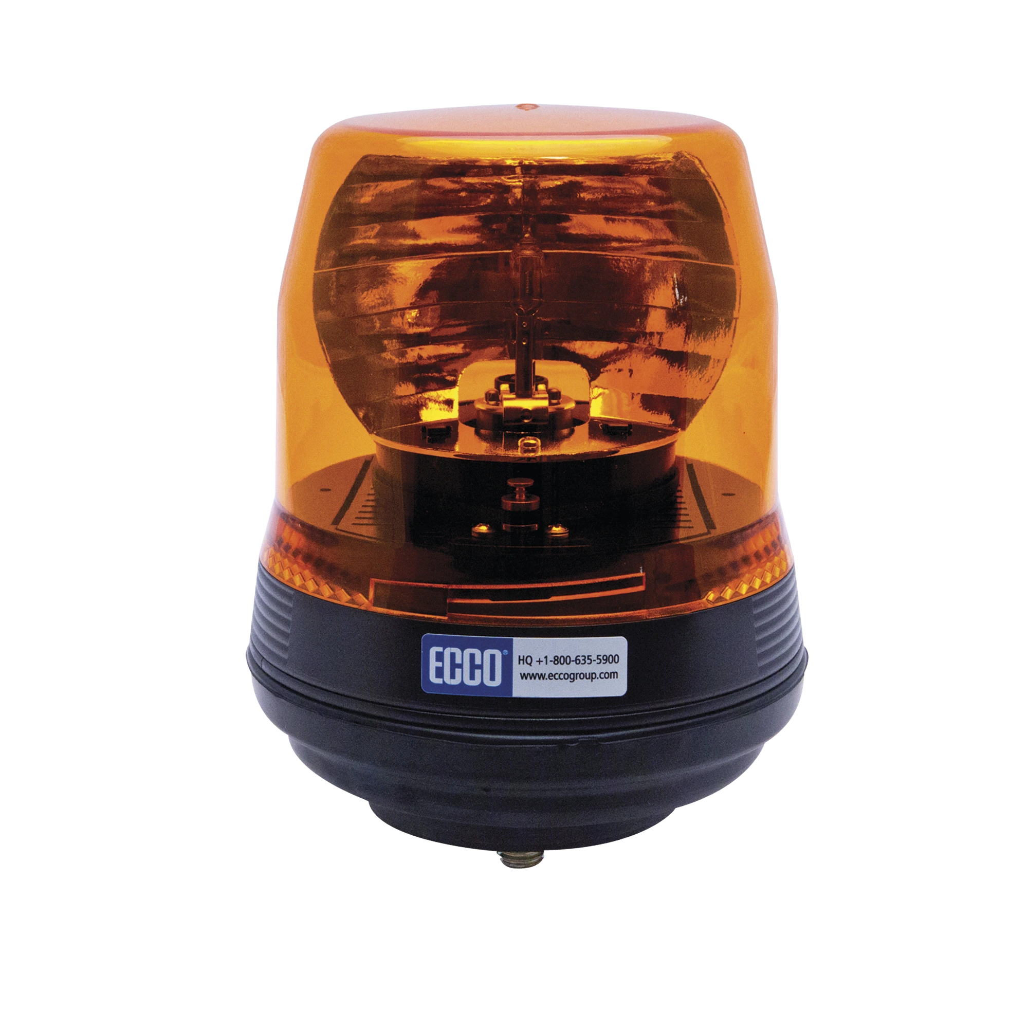 BALIZA ROTATIVA COLOR AMBAR SAE CLASE 1-Estrobos/Giratorias-ECCO-Bsai Seguridad & Controles