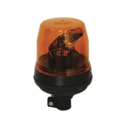 BALIZA ROTATIVA LED COLOR AMBAR SAE CLASE I CON MONTAJE DE POSTE-Estrobos/Giratorias-ECCO-Bsai Seguridad & Controles