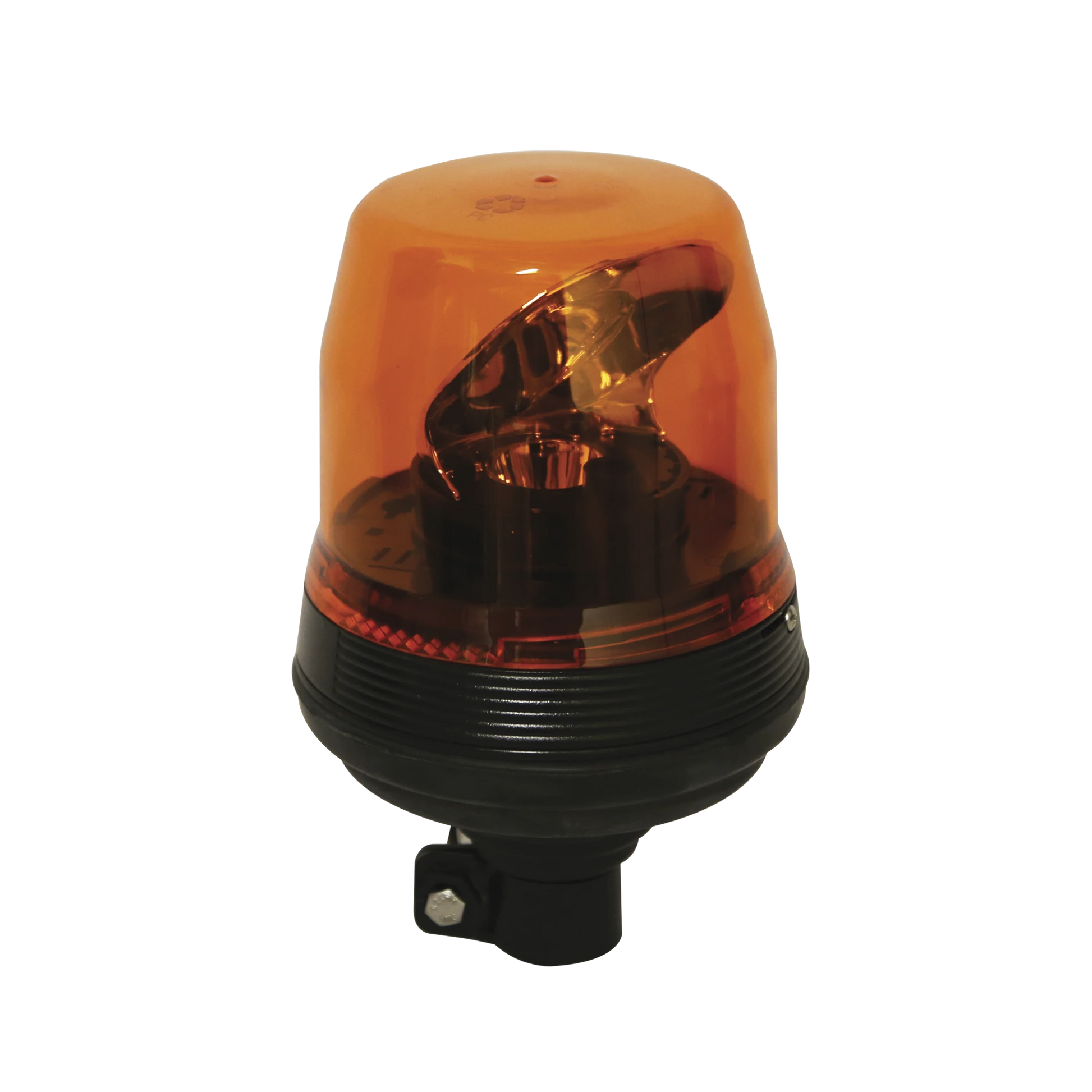 BALIZA ROTATIVA LED COLOR AMBAR SAE CLASE I CON MONTAJE DE POSTE-Estrobos/Giratorias-ECCO-Bsai Seguridad & Controles