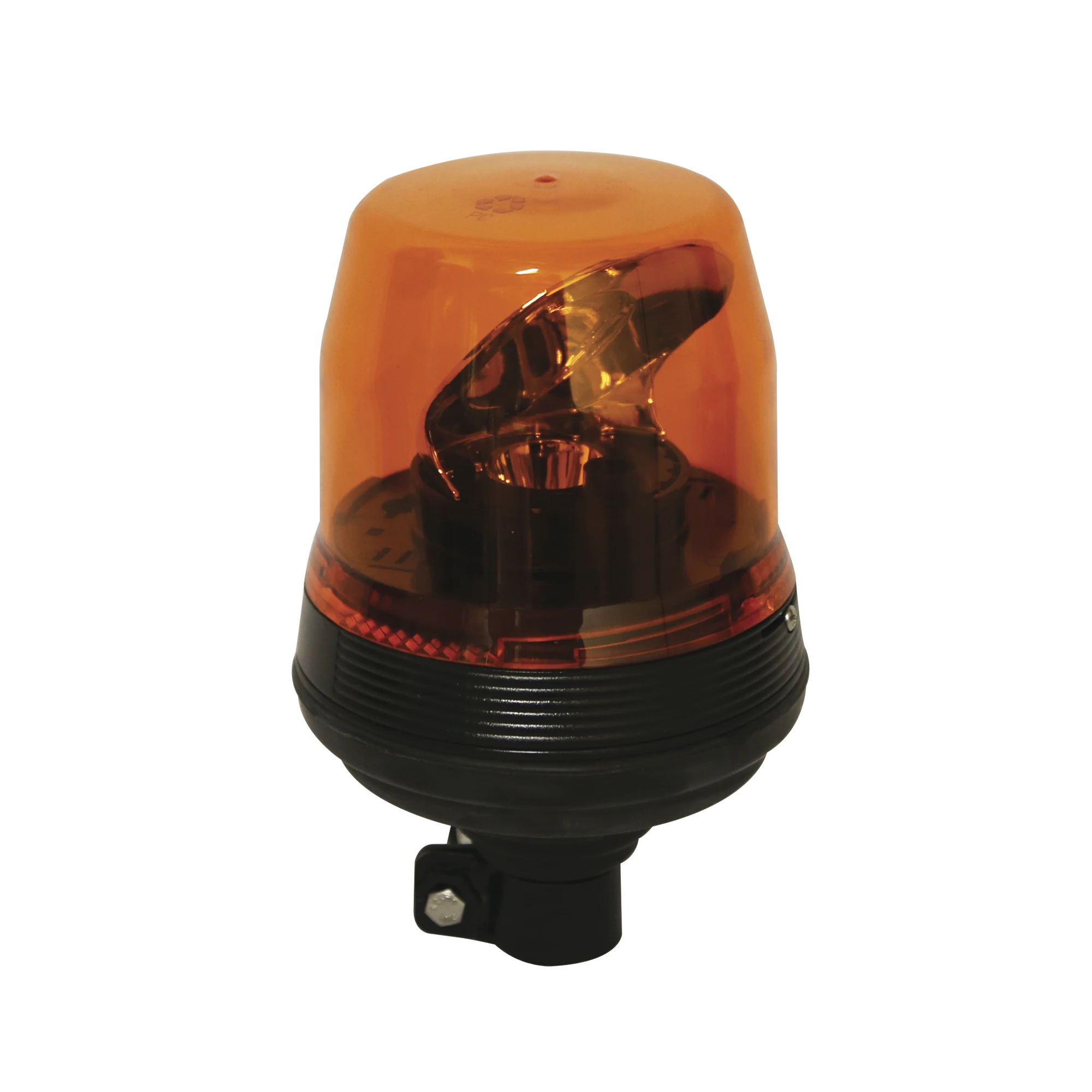 BALIZA ROTATIVA LED COLOR AMBAR SAE CLASE I CON MONTAJE DE POSTE-Estrobos/Giratorias-ECCO-Bsai Seguridad & Controles