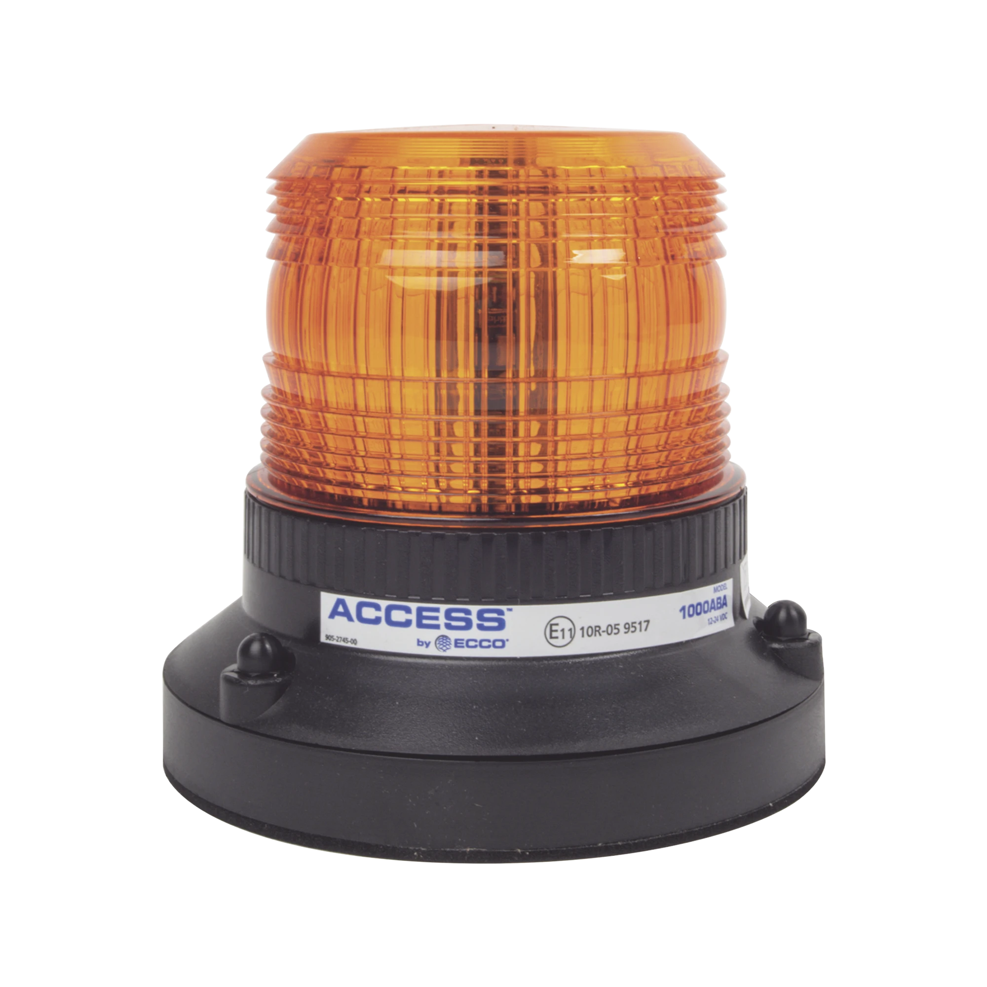 BALIZA, AMBAR, 12-24 VCD, MG-Estrobos/Giratorias-ECCO-Bsai Seguridad & Controles