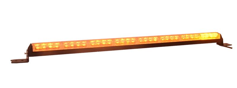 BARRA DE LUZ DE ADVERTENCIA CON 8 MÓDULOS ÁMBAR, IDEAL PARA EL DIRECCIONAMIENTO DE TRÁFICO-Luces Perimetrales-EPCOM INDUSTRIAL SIGNALING-Bsai Seguridad & Controles