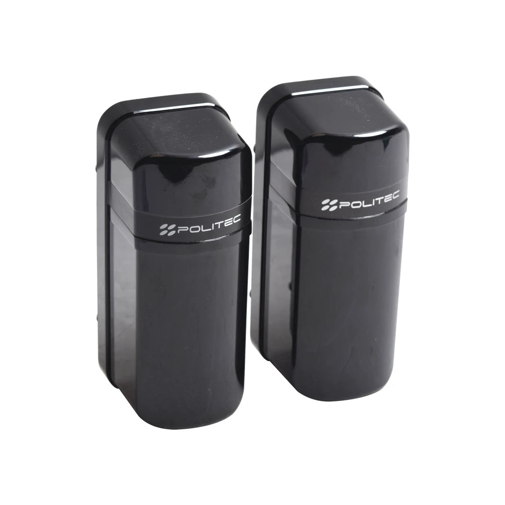 BARRERA DE DOBLE RAYO PARA DETECCIÓN DE CRUCE DE INTRUSOS / INCLUYE BRACKET DE INSTALACIÓN /FÁCIL ALINEACIÓN(1 INSTALADOR ES SUFICIENTE) /COBERTURA DE 60 METROS EN EXTERIOR Y 250 MTS INTERIOR /SIN FALSA ALARMAS POR SOL-Detectores / Sensores-POLITEC-Bsai Seguridad & Controles