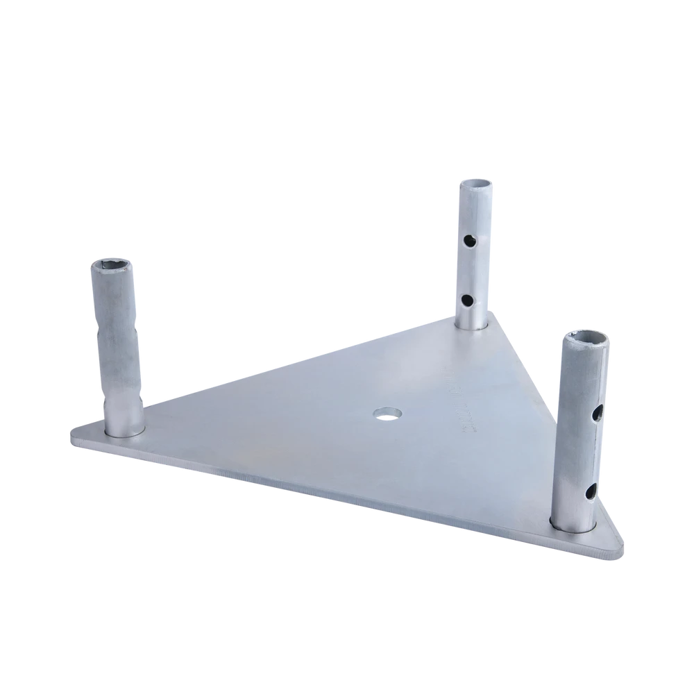 BASE PARA TORRE SECCIÓN STZ30G GALVANIZADA POR INMERSIÓN EN CALIENTE-Accesorios para Torres Arriostradas-SYSCOM TOWERS-Bsai Seguridad & Controles