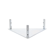 BASE TRIANGULAR PARA TRAMO STZ45 GALVANIZADO POR ELECTROLISIS-Accesorios para Torres Arriostradas-SYSCOM TOWERS-Bsai Seguridad & Controles
