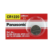 BATERÍA DE LITIO TIPO MONEDA 3V / CR1220 / 35MAH-Baterías-PANASONIC-Bsai Seguridad & Controles