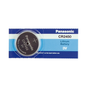 BATERÍA DE LITIO TIPO MONEDA 3V / CR2450-Baterías-PANASONIC-Bsai Seguridad & Controles