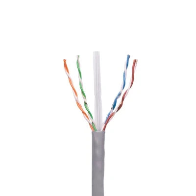 BOB. DE CABLE DE 1000 FT ( 305 M ) CAT6, GRIS, UL,ESCUT, CON SEPARADOR CENTRAL. PARA APLICACIONES EN CCTV Y REDES DE DATOS. USO INTEMPERIE.-Cableado-VIAKON-Bsai Seguridad & Controles