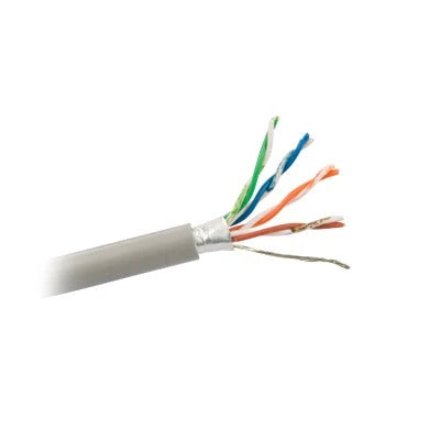 BOBINA DE 1000FT ( 305 M ) CAT5E FTP, ESCUT, UL, CMR, COLOR GRIS, PARA APLICACIONES EN CCTV Y REDES DE DATOS. USO EN INTEMPERIE-Cableado-VIAKON-Bsai Seguridad & Controles