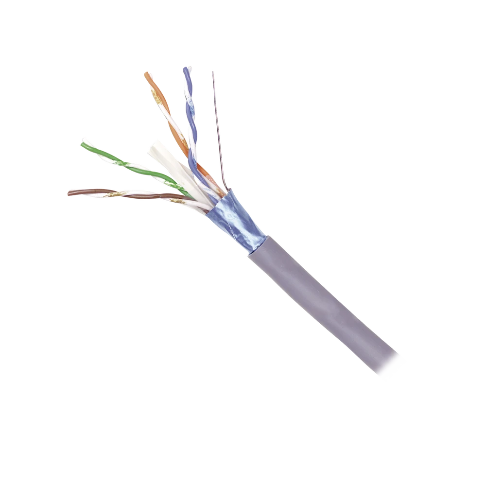 BOBINA DE CABLE BLINDADO F/UTP DE 4 PARES, Z-MAX, CAT6A, SOPORTE DE APLICACIONES 10GBASE-T, CM, COLOR GRIS, 305M-Cableado-SIEMON-Bsai Seguridad & Controles