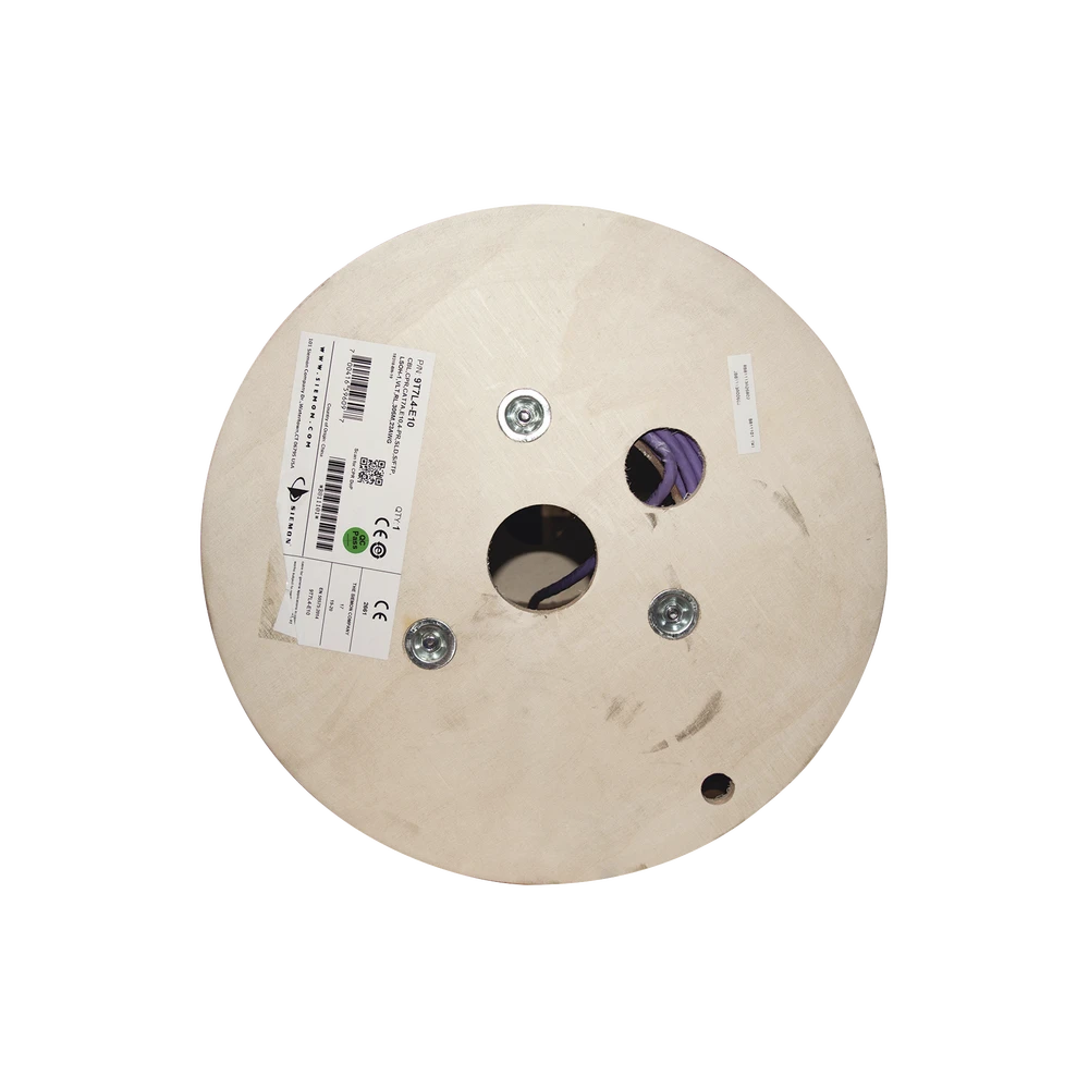 BOBINA DE CABLE BLINDADO S/FTP DE 4 PARES, CAT7A, INMUNE A RUIDO E INTERFERENCIAS, LS0H (BAJO HUMO, CERO HALÓGENOS), COLOR VIOLETA, 305 M-Cableado-SIEMON-Bsai Seguridad & Controles