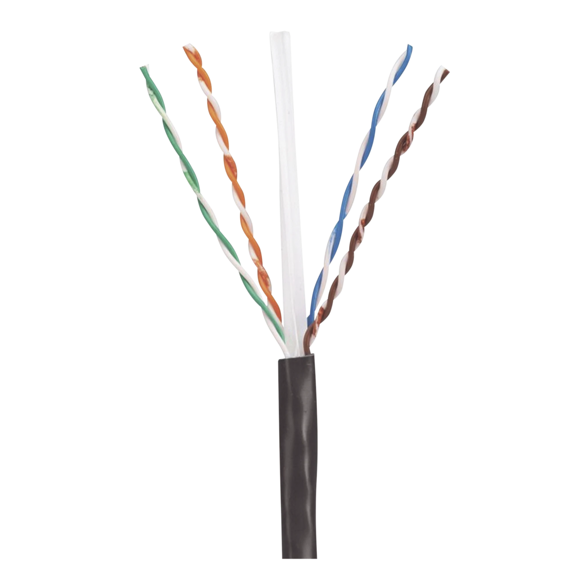 BOBINA DE CABLE UTP DE 4 PARES, PARA EXTERIOR CON GEL, CAT6 (23 AWG), INDUSTRIAL PARA CLIMAS EXTREMOS, COLOR NEGRO, 305 M-Cableado-PANDUIT-Bsai Seguridad & Controles