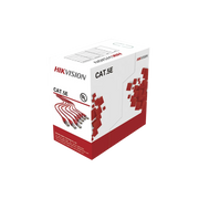 BOBINA DE CABLES UTP 305 MTS / CAT5E / 24 AWG / CM / PVC / 100% COBRE / USO EN INTERIOR-Cableado-HIKVISION-Bsai Seguridad & Controles