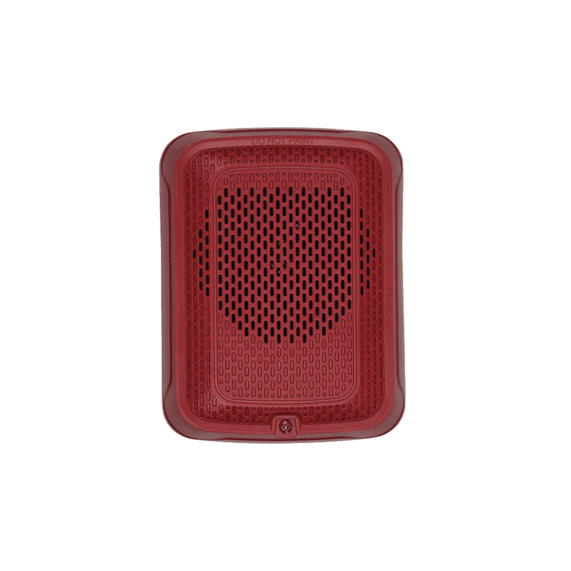 BOCINA PARA MONTAJE EN PARED, COLOR ROJO, NUEVO DISEÑO MODERNO Y ELEGANTE Y MENOR CONSUMO DE CORRIENTE-Notificacion y Voceo-SYSTEM SENSOR-Bsai Seguridad & Controles