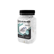 BOTE CON 100 PLUGS PASS THROUGH RJ45 CAT5E BLINDADO, CHAPADO DE ORO A 30 MICRAS PARA DURABILIDAD EXTREMA-Jacks / Plugs-LINKEDPRO BY EPCOM-Bsai Seguridad & Controles