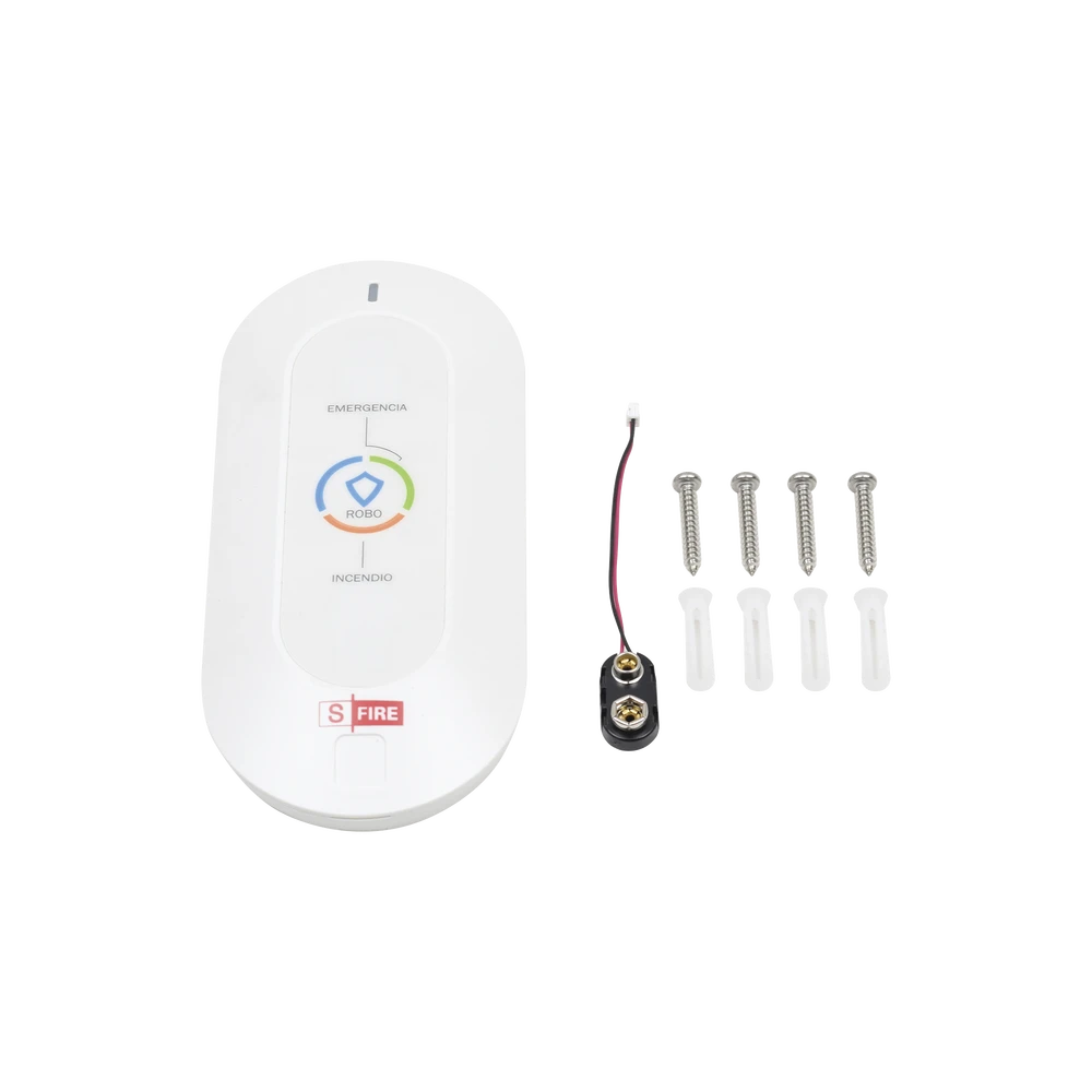 BOTÓN DE PÁNICO AUTÓNOMO DE 1 BOTÓN (NO REQUIERE PANEL) PARA LINEA TELEFÓNICA-Alarmas-SFIRE-Bsai Seguridad & Controles