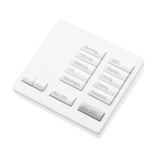 BOTONERA DE SOBREMESA PORTÁTIL SEETOUCH, 10 BOTONES, RETROILUMINADA, PROGRAME ESCENAS DIFERENTES EN CADA BOTÓN.-Automatizacion - Casa Inteligente-LUTRON ELECTRONICS-Bsai Seguridad & Controles