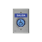 BOTÓN DE SALIDA CON MÚLTIPLES MENSAJES EN ESPAÑOL-Accesorios Automatizacion e Intrusion-STI-Bsai Seguridad & Controles