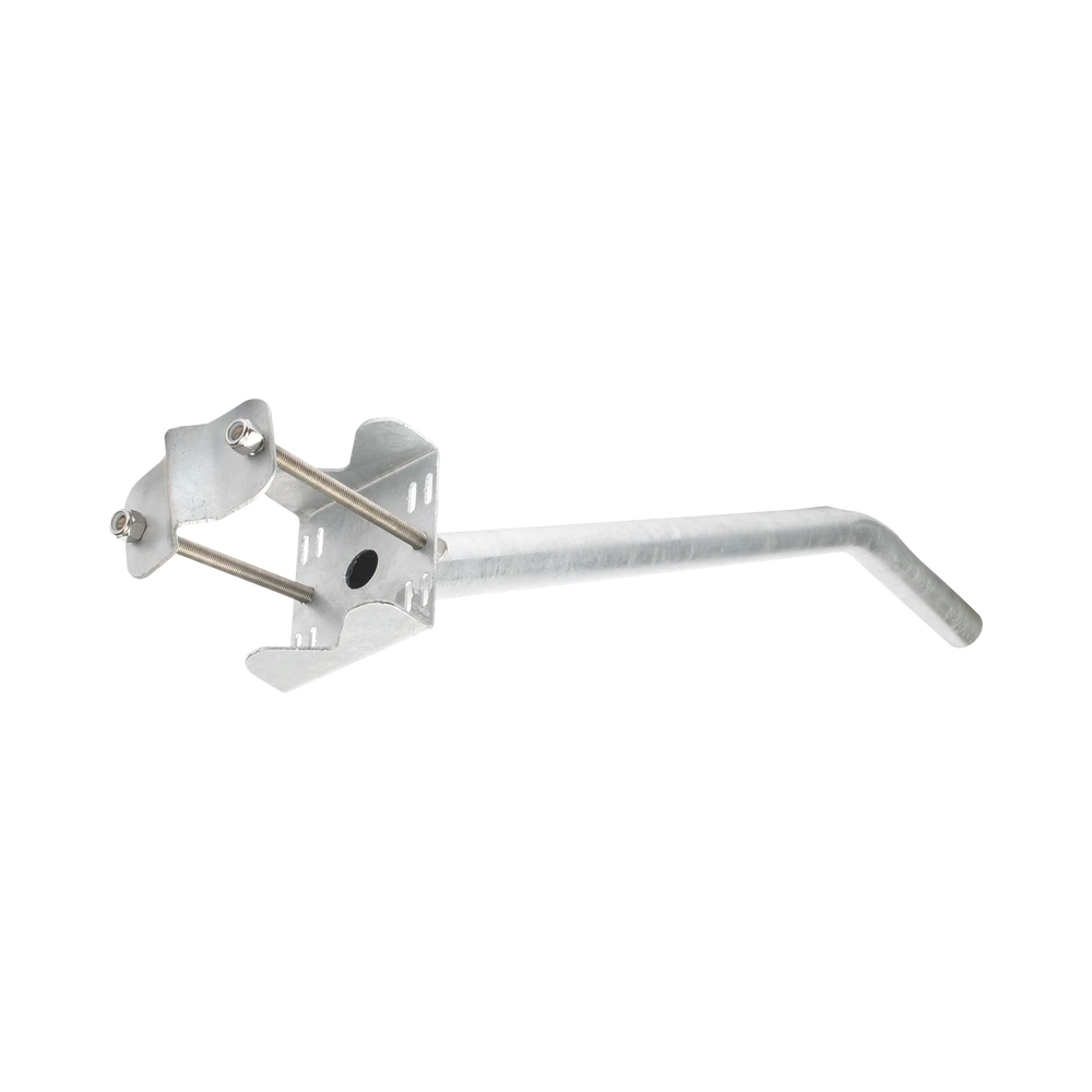 BRAZO GALVANIZADO PARA LUMINARIA 2 DIÁMETRO CON ABRAZADERA PARA POSTE HASTA 3 DIÁMETRO.-Torres y Mástiles-SYSCOM TOWERS-Bsai Seguridad & Controles
