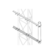 BRAZO LATERAL LIVIANO PARA TRAMO STZ30G GALVANIZADO POR INMERSIÓN EN CALIENTE-Accesorios para Torres Arriostradas-SYSCOM TOWERS-Bsai Seguridad & Controles