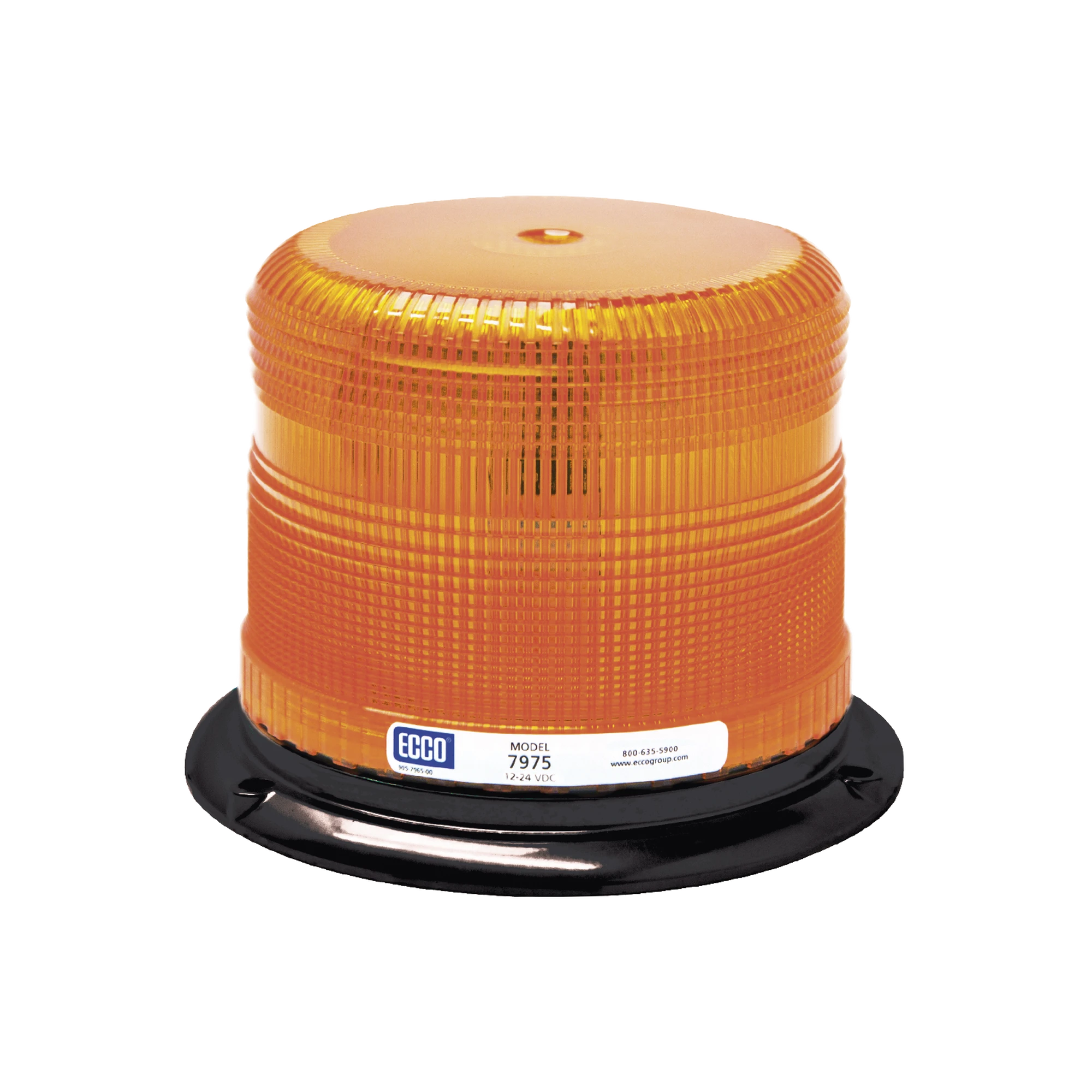 BURBUJA CLASE I DE LED COLOR AMBAR MONTAJE PERMANENTE-Estrobos/Giratorias-ECCO-Bsai Seguridad & Controles