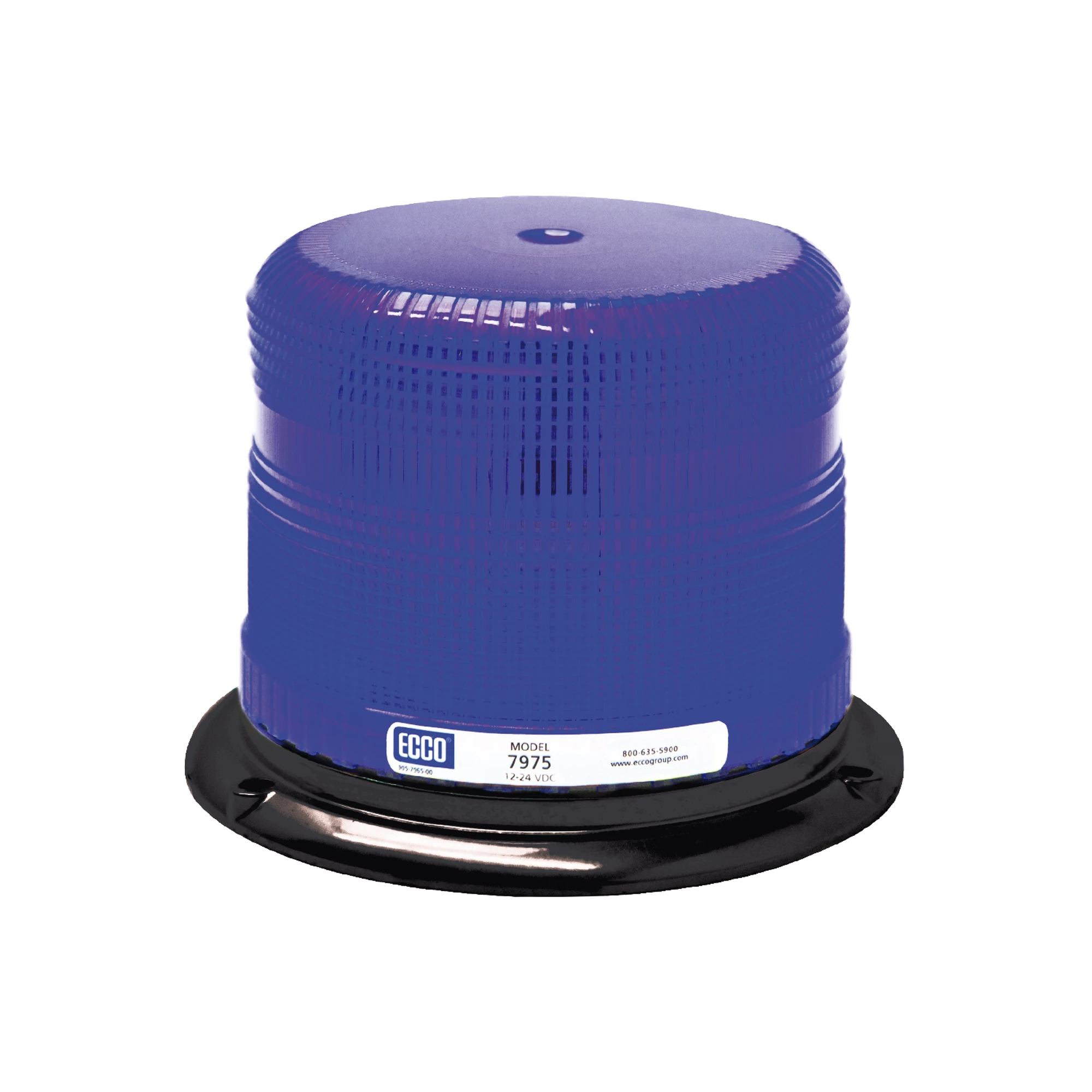 BURBUJA CLASE I DE LED, COLOR AZUL, MONTAJE PERMANENTE-Estrobos/Giratorias-ECCO-Bsai Seguridad & Controles