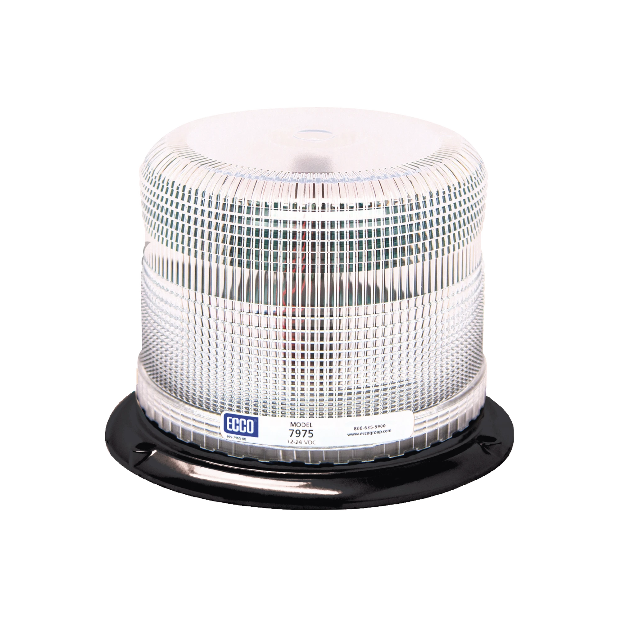 BURBUJA CLASE I DE LED, COLOR CLARO, MONTAJE PERMANENTE-Estrobos/Giratorias-ECCO-Bsai Seguridad & Controles