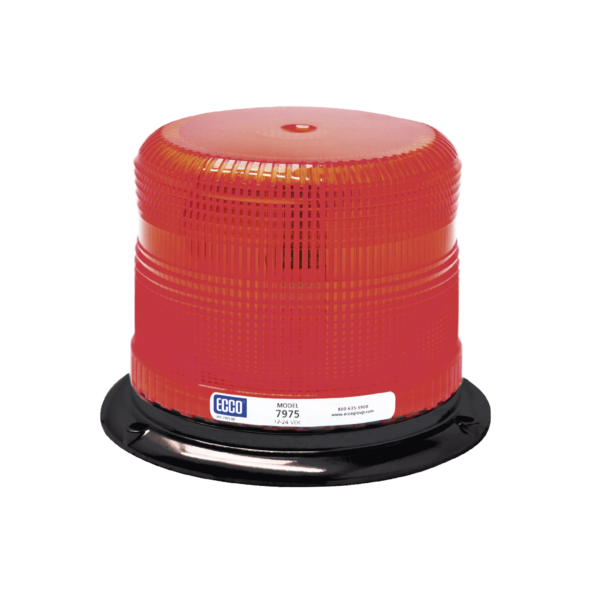 BURBUJA CLASE I DE LED, COLOR ROJO, MONTAJE PERMANENTE-Estrobos/Giratorias-ECCO-Bsai Seguridad & Controles